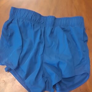 Athletic Works Blue Athletic Shorts Lightweight and Breathable